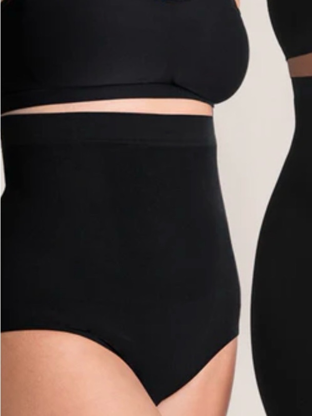 Shapermint Black High-Waisted Shape wear Panty NWT XL